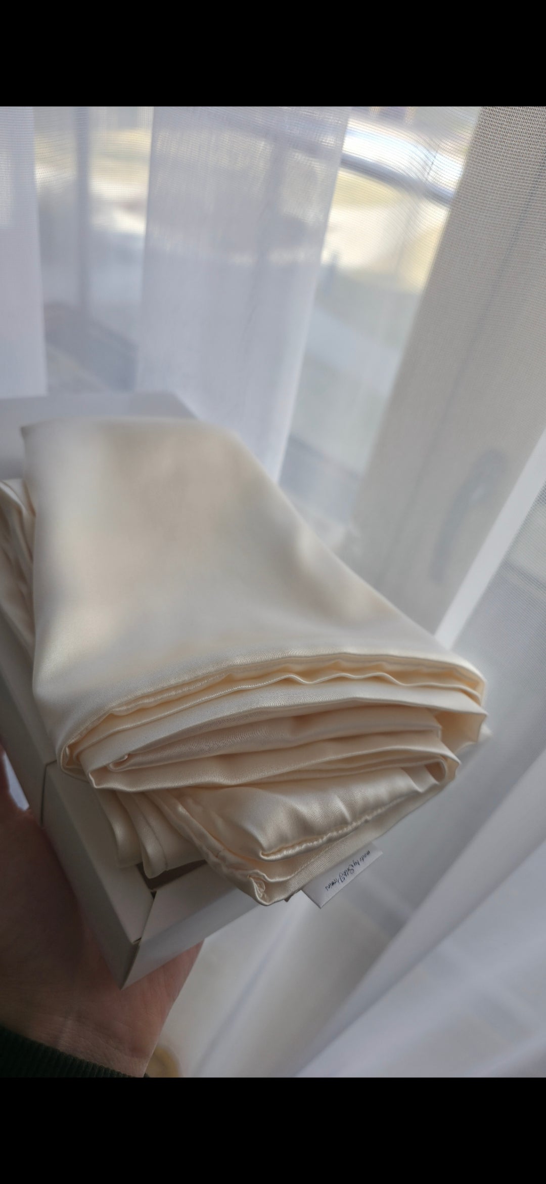 Champagne spalvos 50×70 Šilkinis pagalvės užvalkalas | SilkPeonies