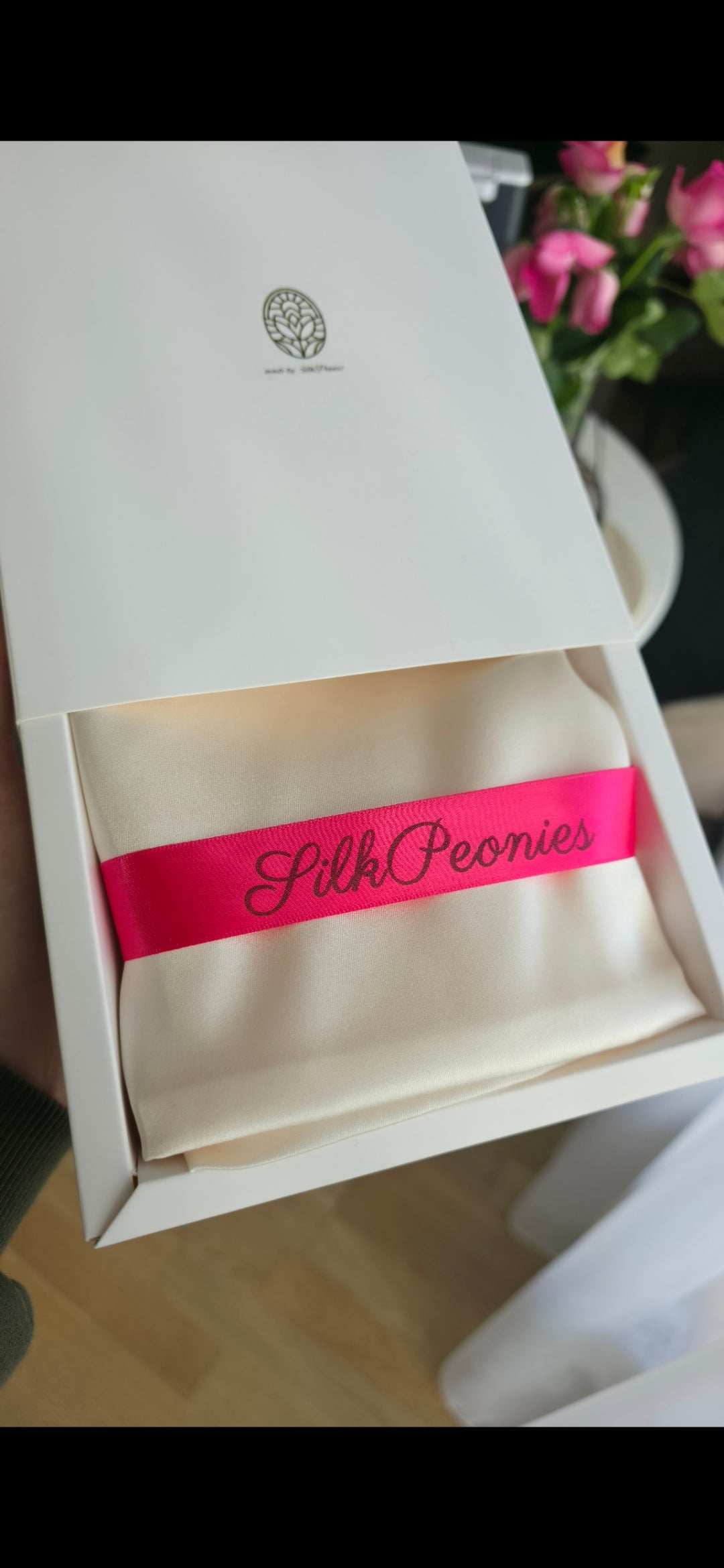 Champagne spalvos 50×70 Šilkinis pagalvės užvalkalas | SilkPeonies